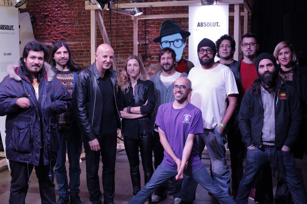 Equipo de artistas - ABSOLUT TRANSFORM TODAY
