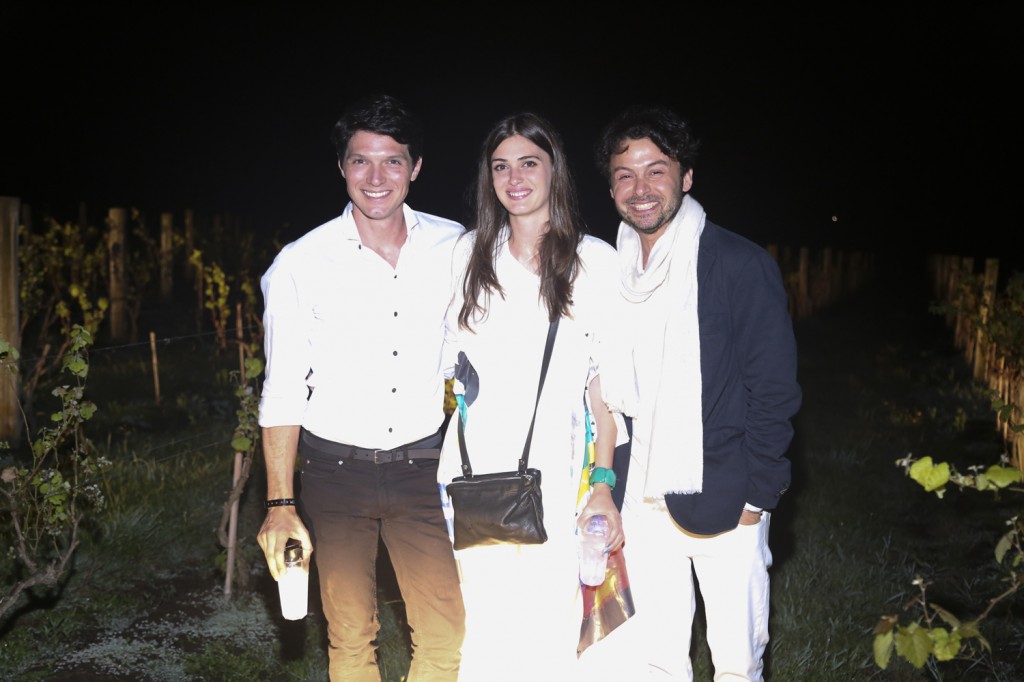 Facundo Garayalde, Mia Flores Pirán y Wally Diamante