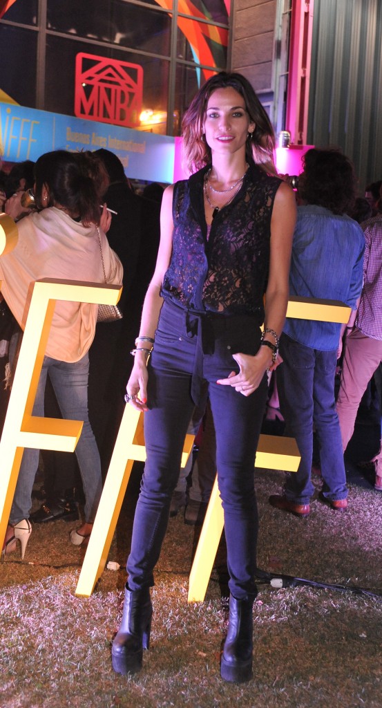 Flor Fabiano en la entrega de premios de BAIFFF (1)