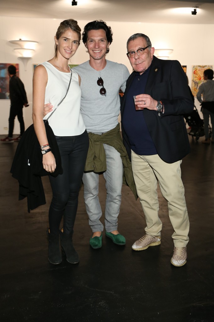 Julieta Spina, Facundo Garayalde y JUan Gatti