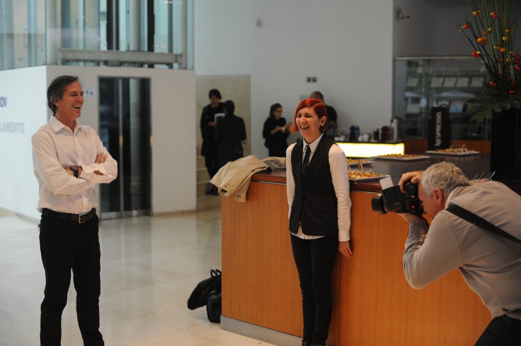 Alec Oxenford y Julia Converti