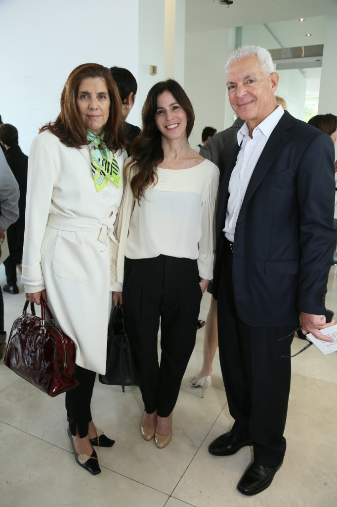 Maria Casado, Teresa Carregal y Eduardo Costantini