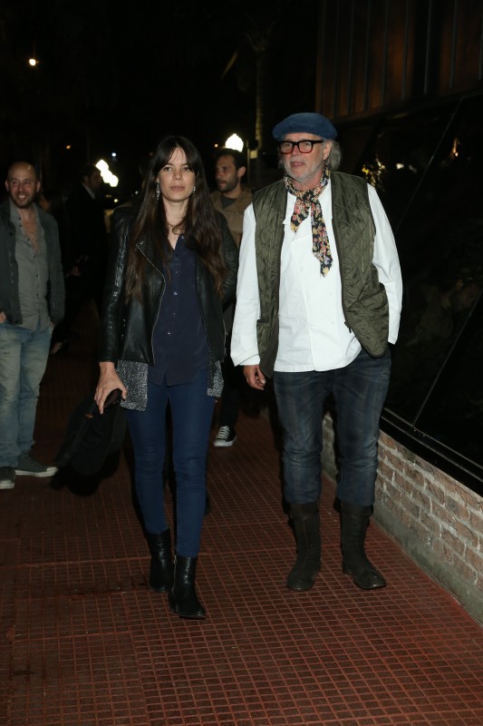 Alexia Mallmann y Francis en el festejo de los 50 años de Happening