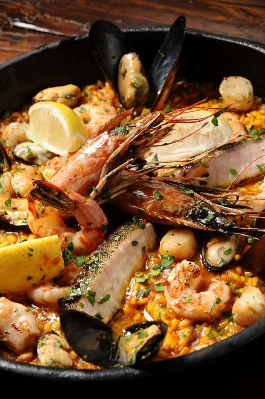 pescadorita paella
