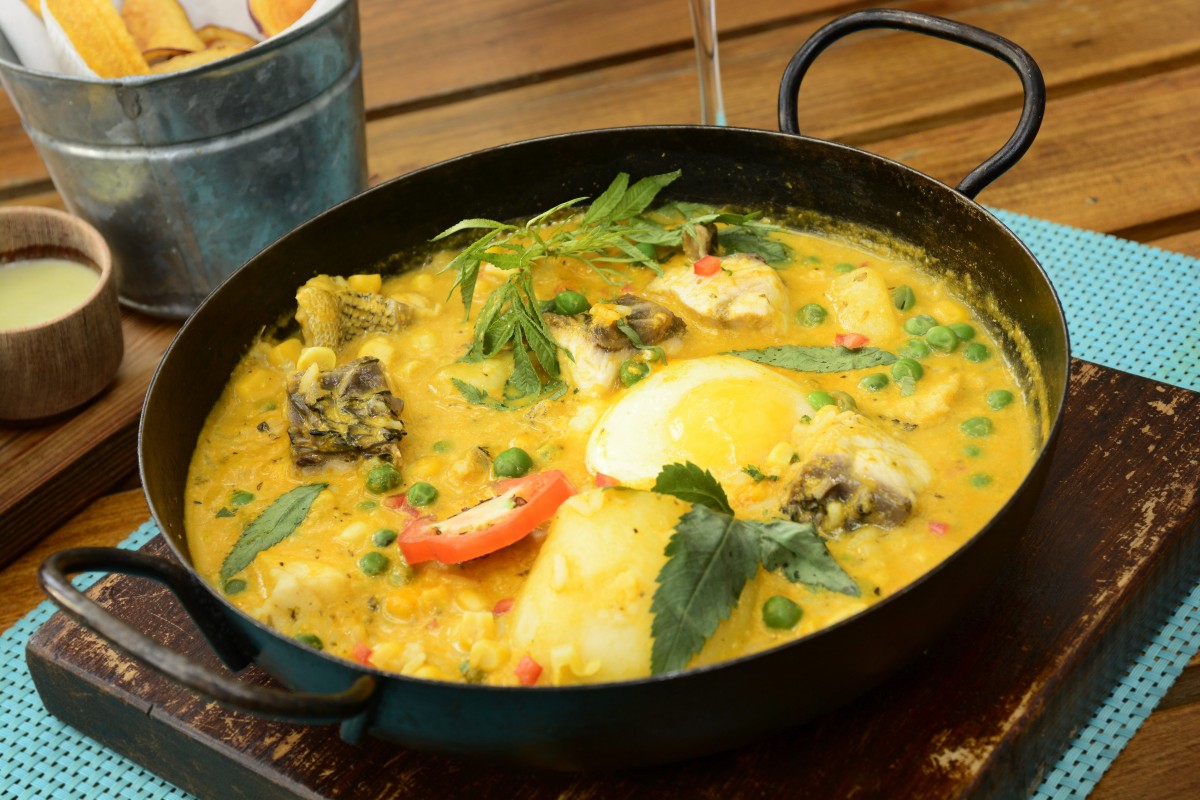 La Mar - chupe amarillo de corvina