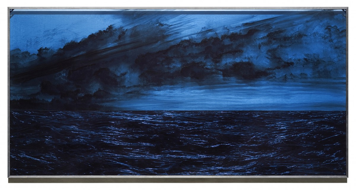 Jacques Bedel, Aproximación al mal, 2007 - Resina acrílica entre dos placas de PVC, 122 x 224 cm