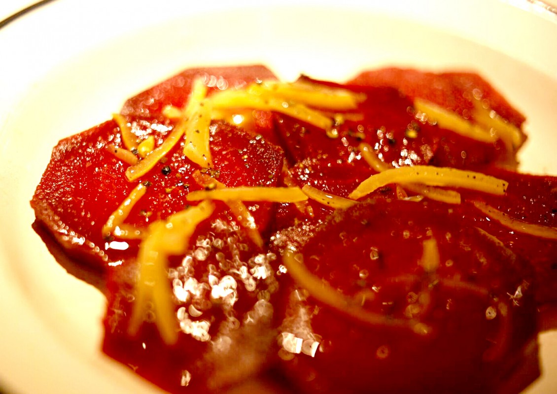 Remolachas al rescoldo