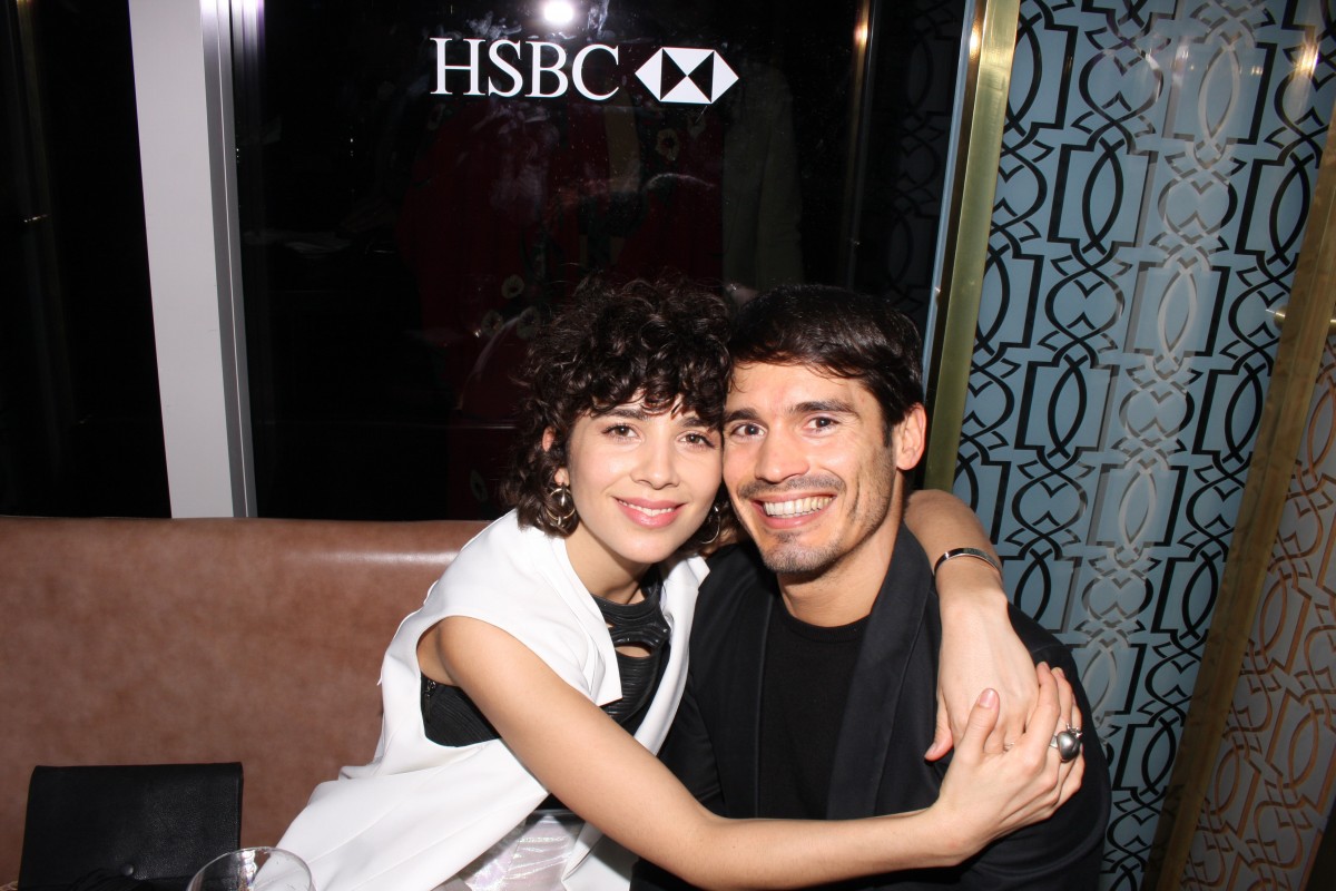 Cala Zavaleta presente en la inauguración de Crystal Bar en Alvear Icon