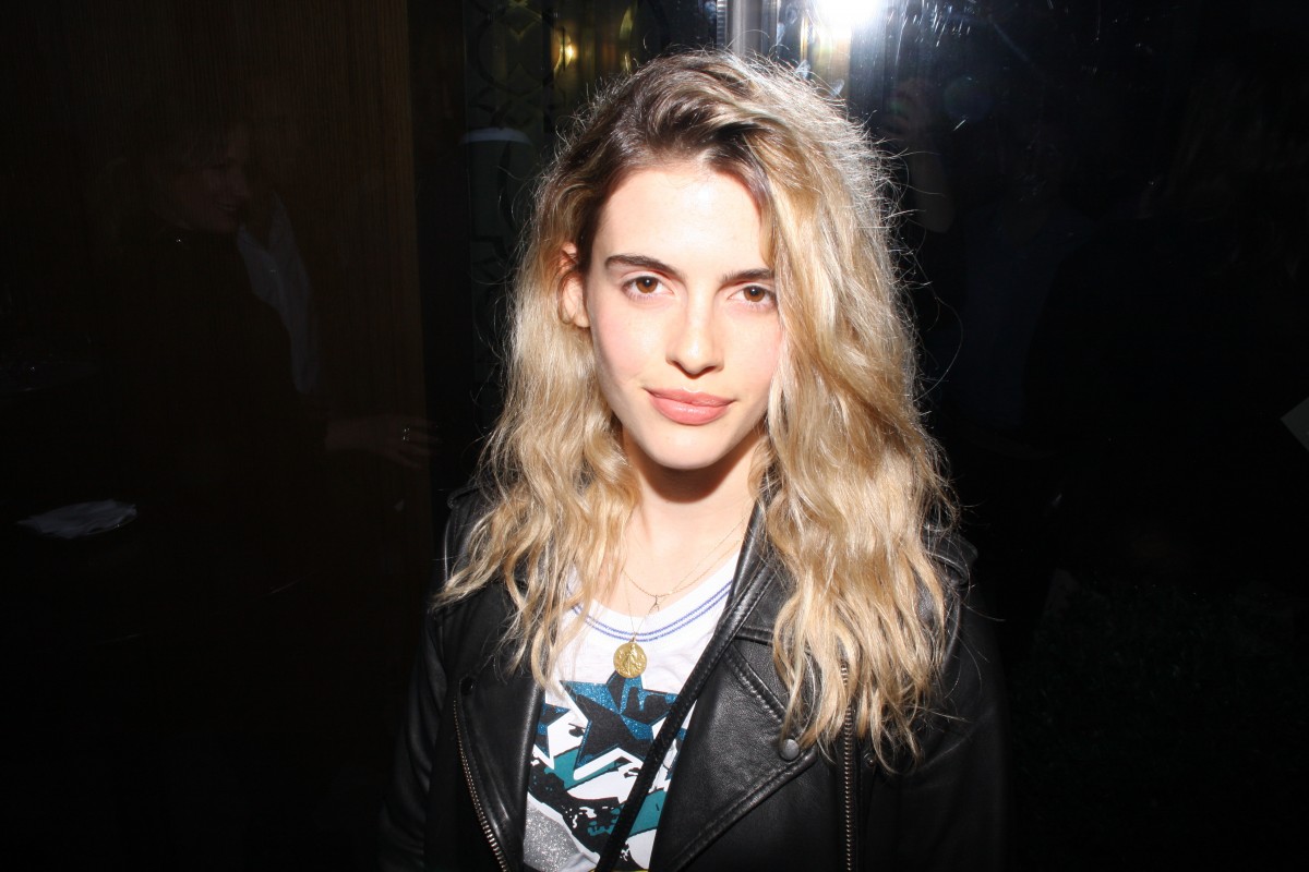 Chiara Parravicini en la inauguració del Crystal Bar en el Alvear Icon