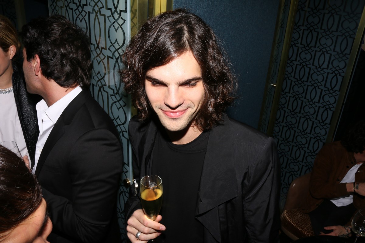 Jerónimo MomoTurek Trosman en la inauguración del Crystal Bar en el Alvear Icon