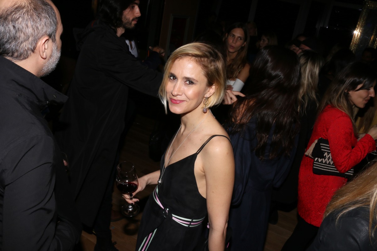 Soledad Rodríguez Zubieta en la inauguración del Crystal Bar en Alvear Icon