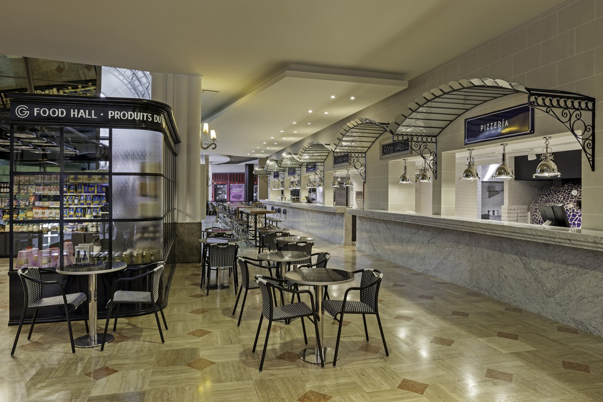El Mercado de Gourmand Food Hall de Patio Bullrich