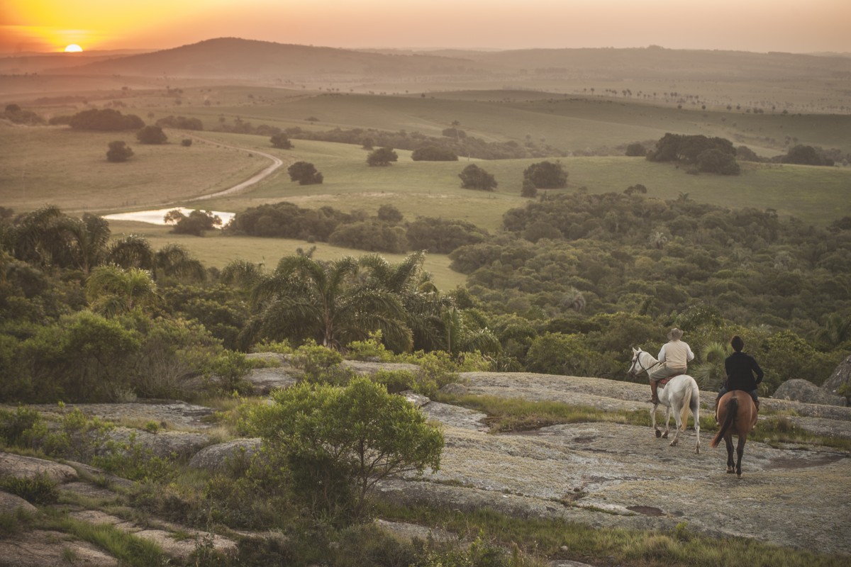 Cabalgata atardecer Garzon