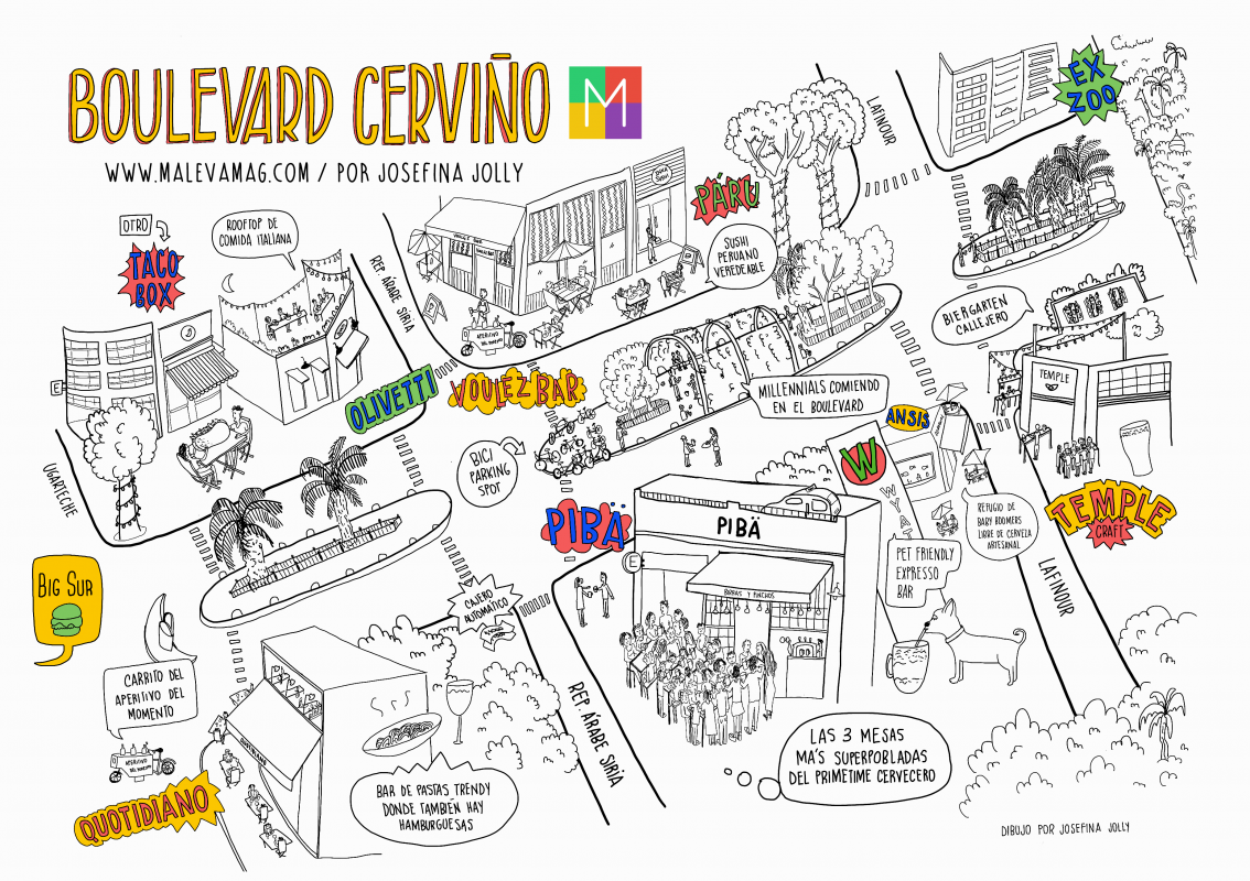 Cerviño mapa con logo