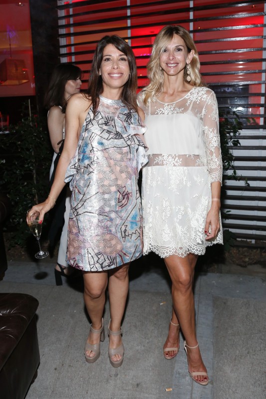 Lulu Cahen D'Anvers y Vicky Fariña