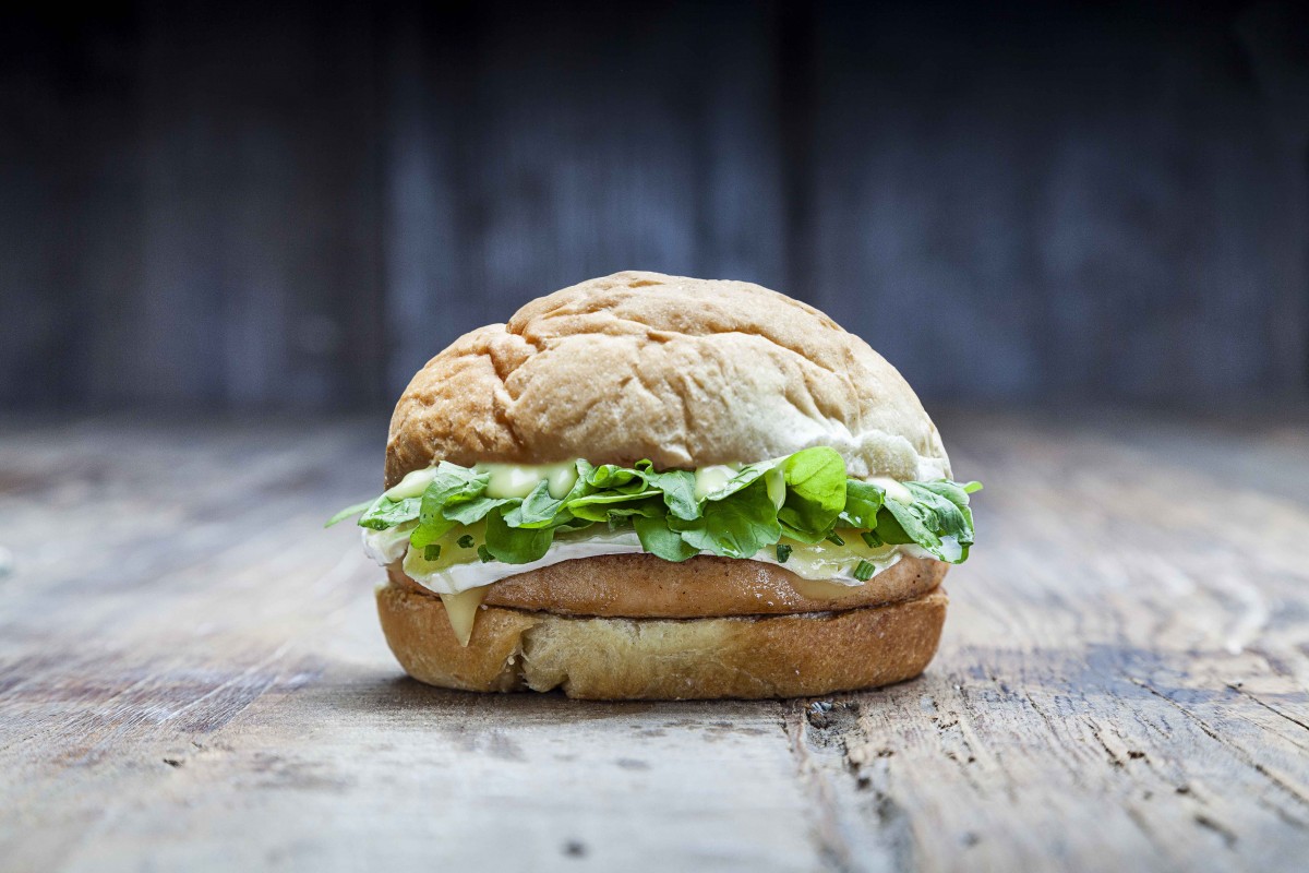 Salmon Burger - Prensa