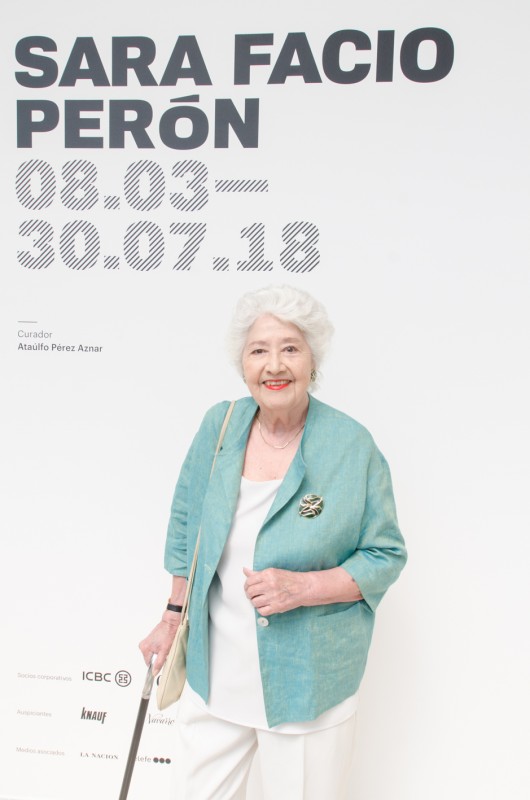 Sara Facio en su exposición en Malba. PH_Guyot.Orti_01