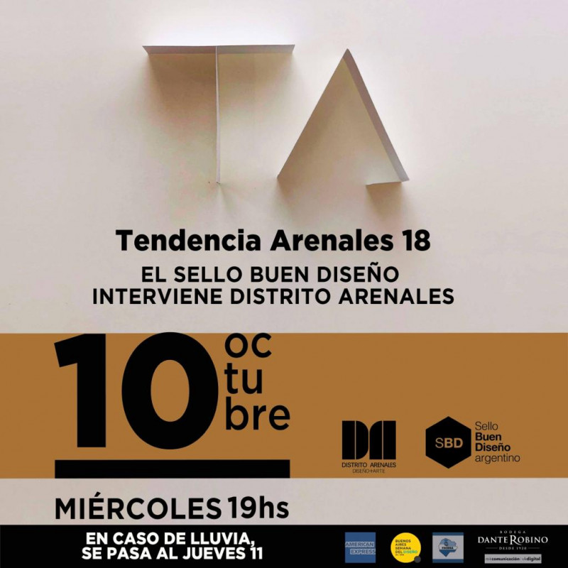 FLYER LLEGA TENDENCIA ARENALES 2018 DE DISTRITOARENALES