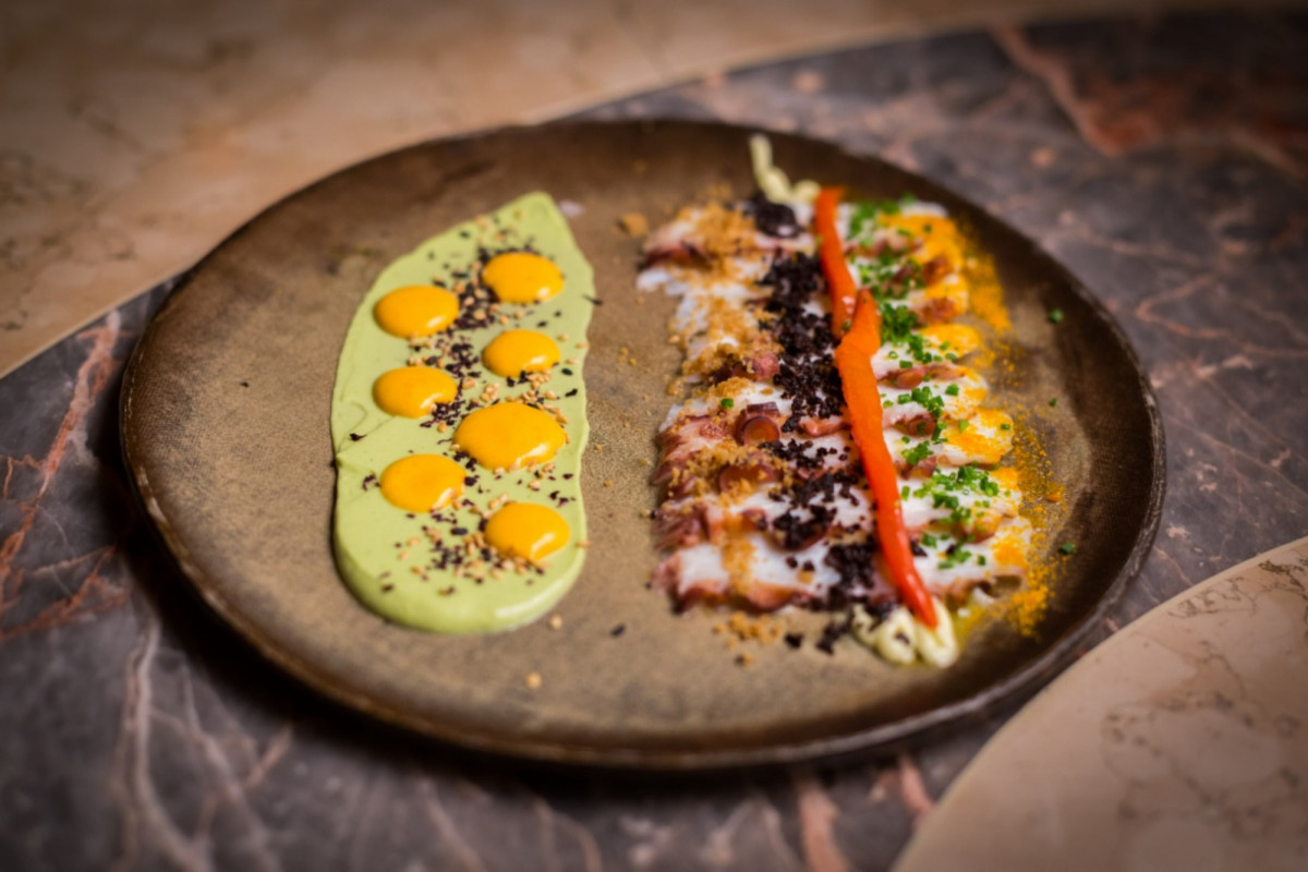 Octopus - Tiradito de pulpo de Komyün